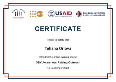 GBV Awareness Raising / Outreach